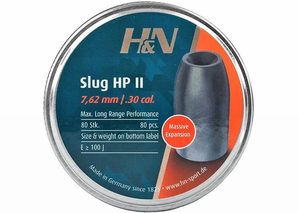 Slugs HP II  . 30/ 7,62mm  ( 54 Grain )  / 80 Stuks-3828-a